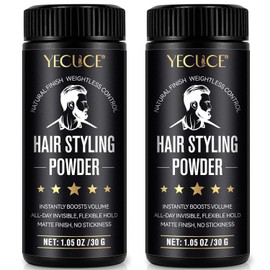 2PCS Hair Styling Powder 30g Large - Hair Texture Powder for Men | Matte Finish & Strong Hold | Natural Root Lift for Instant Volume | Oil-Free & Lightweight | Easy to Apply & Long-Lasting