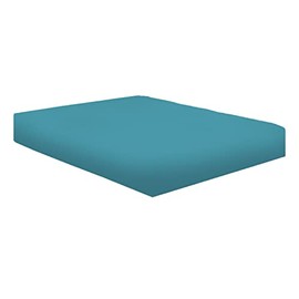 NIYS Luxury Bedding Finest 100% Egyptian Cotton 10"/25CM Fitted Sheets, (Double, Teal)