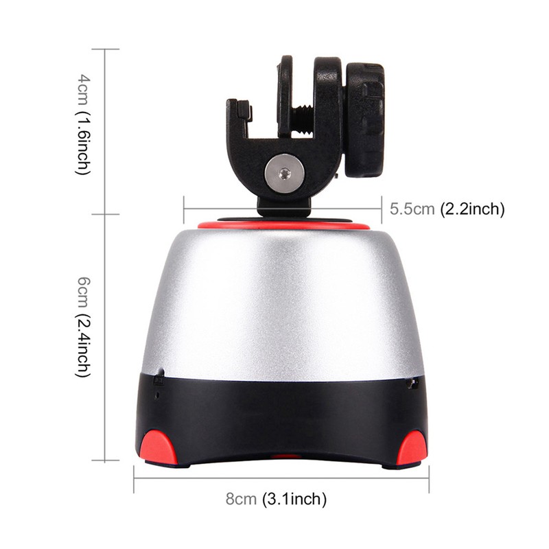 PULUZ Electronic 360 Degree Rotation Panoramic Tripod Head with Control