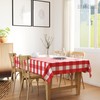 Encasa XO Cotton Table Cloth, Outdoor Dining Cover 140x180 cm