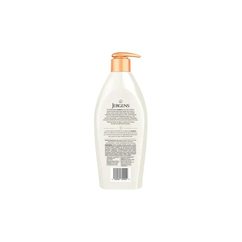 Jergens Crema Corporal Miel Nutritiva Humectante Piel Suave