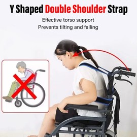 Cinturón De Seguridad Para Silla Ruedas, Correas De Sujeción Ajustables, Arnés Seguridad Para El Cuidado De Los Pacientes, Correa Para El Regazo De La Cintura De La Silla Para Pacientes Edad