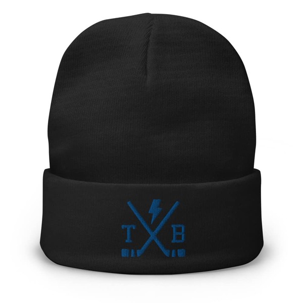 Tampa Bay Hockey Sticks Retro TB Winter Beanie Cap Hat