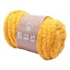 Chunky Yarn Jumbo Tubular Yarn For Throw Pillow Pet Yellow