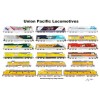 Union Pacific Locomotives 11x17" Horizontal Poster Andy Fletcher signed