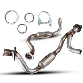 Cardelo Catalytic Converter, Catalytic Converters Front Compatible with F250 Truck F350 F250 Super Duty F-350 08-10