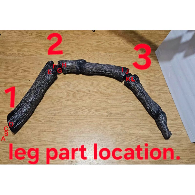 Part A Replacement Leg Mount 8 ft Home Depot Giant
