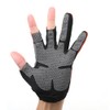 mazume Light Gloves (3 Cut), Black, Medium