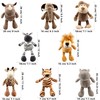 Haconba 8 Pieces 11 Inch Jungle Animal Plush Toys Plush