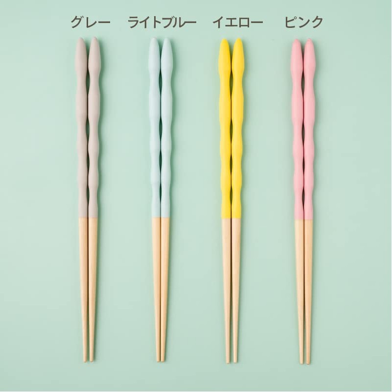Kumokumo Chopsticks G-64684 Dishwasher-safe, Natural Wood, Unisex, 9.1 inches (23