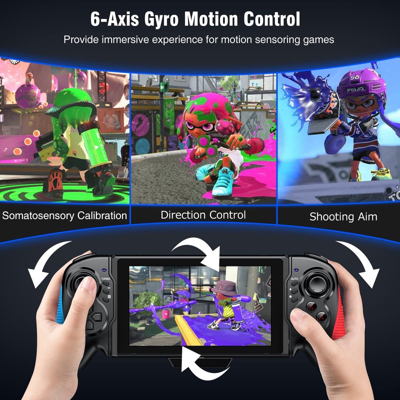 Switch Controller for Switch/Switch OLED, Rechargeable Plug-in Switch Controller, One