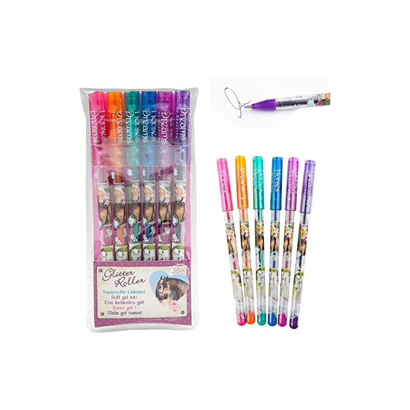 Horses Dreams Gelstifte Set Glitter - 6 Farben