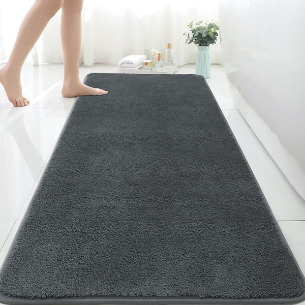 Extra Large Bath Mat 150x60 cm Microfiber Bath Mats for