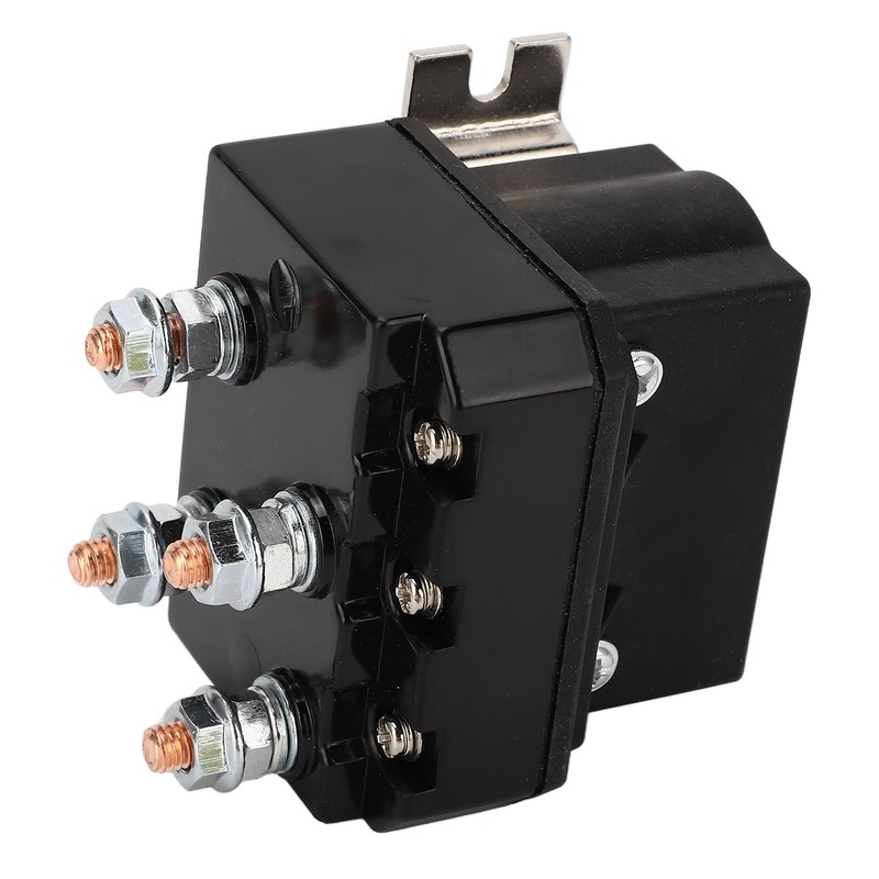 Electric Winch Relay 250A ABS Housing Waterproof Copper Contact Brass