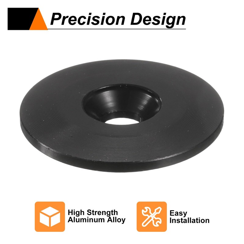 sourcing map 1 1/4" OD Bicycle Headset Stem Top Cap