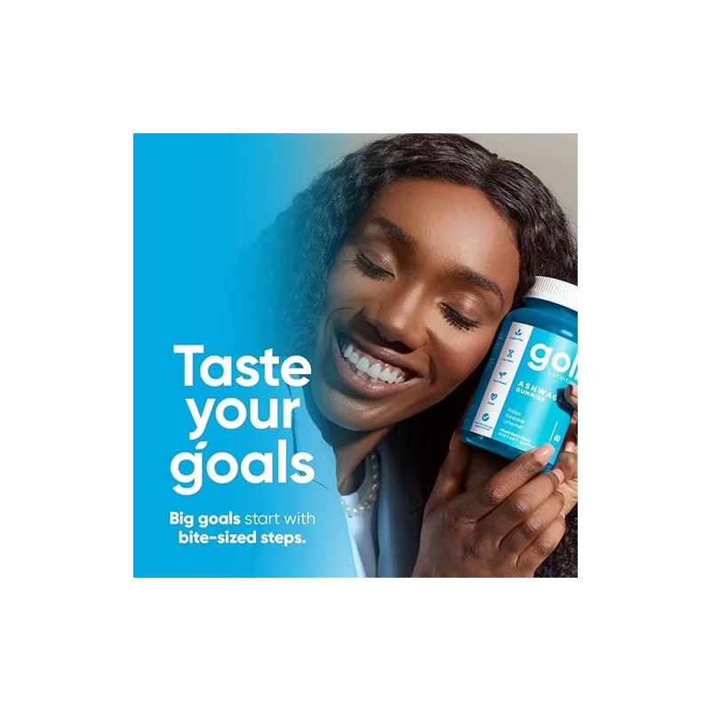 Gomitas Goli Ashuwagan Para El Estres Sabor Berry 60 Pz