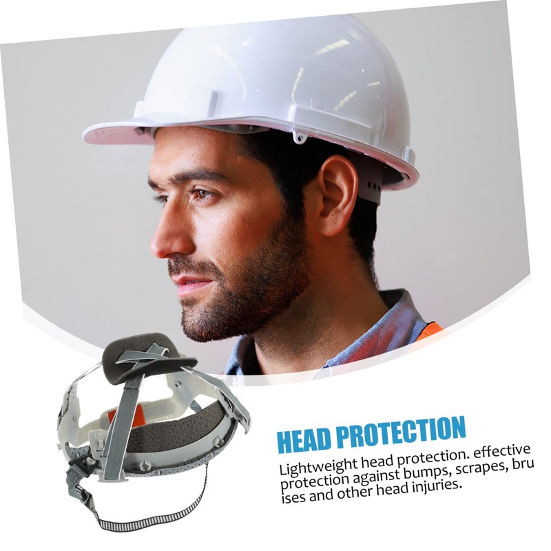Angoily Safety Helmet Lining, 2 Pieces Helmet Lining, Hat, Bump