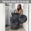CHICVITA 75L Slim Laundry Hamper with Wheels and Removable Wash