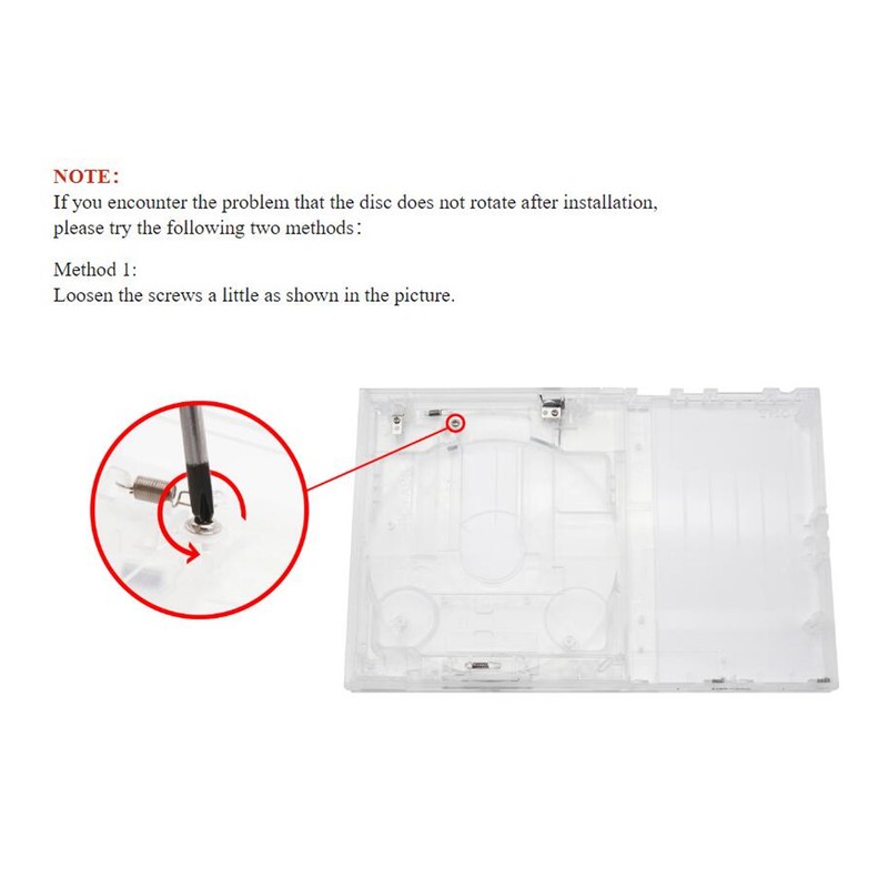 for PS Slim Clear Case DIY Replacement Transparent Game Console