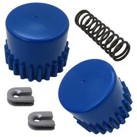 Vicue 537185801 2.5 Inch Bump Knob w/Spring Eyelet 537186001 537338701 537185801 Fit for Husqvarna T35 Trimmer Head 322R 323R 324Rx 325Rx 325RJx 326Rx 326RJx 525LS 525LST 530LS 535LS Updated