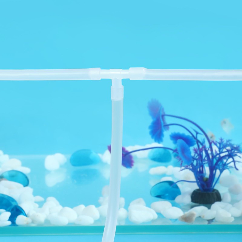 AQUANEAT Aquarium Airline Tubing Connector, Fish Tank Air Pump Connector,