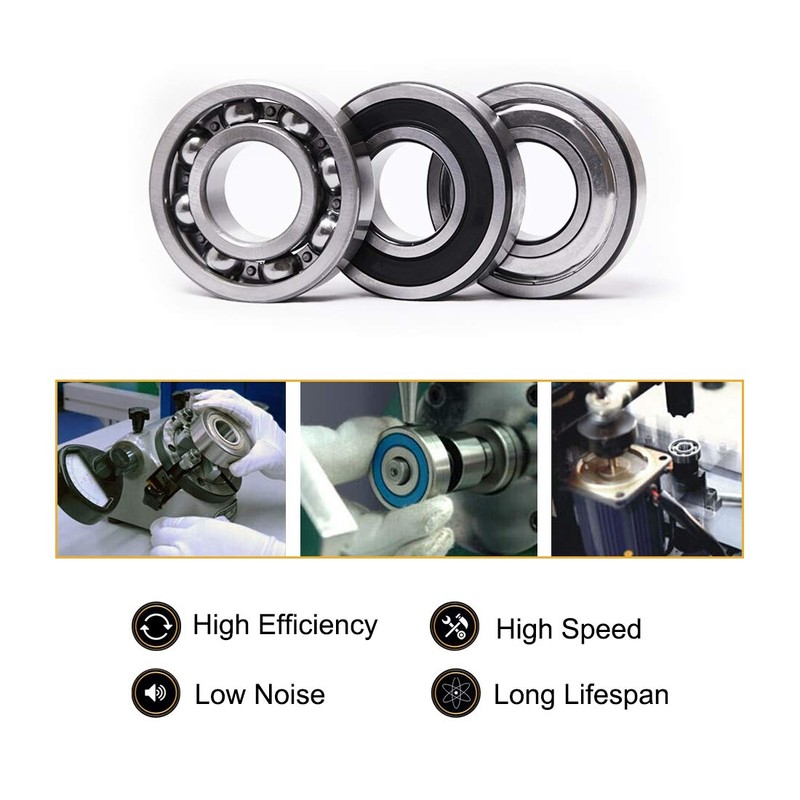 sourcing map 686ZZ Ball Bearing 6mm x 13mm x 5mm