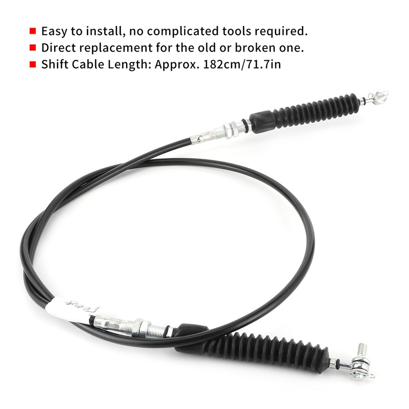 71.7in Gear Selector Shift Cable 7081005 Replace Accessory Fit for