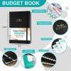 Poluma Medium Black Budget Planner 12 Month Money Management Organizer