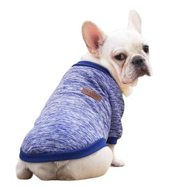 Suéter Afelpado, cálido y Suave para Mascota, Mantiene el Calor, Ideal otoño e Invierno, Razas pequeñas Gatos, Chihuahua, Schnauzer, Pug, Pomerania, Beagle, Yorkie, Bulldog y Cachorros…