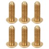 50Pcs Hex Socket Screws Half Round Head Pure Copper Hardware