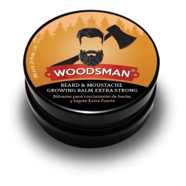 Woodsman Bálsamo Crecimiento Barba Extra Fuerte Fresca