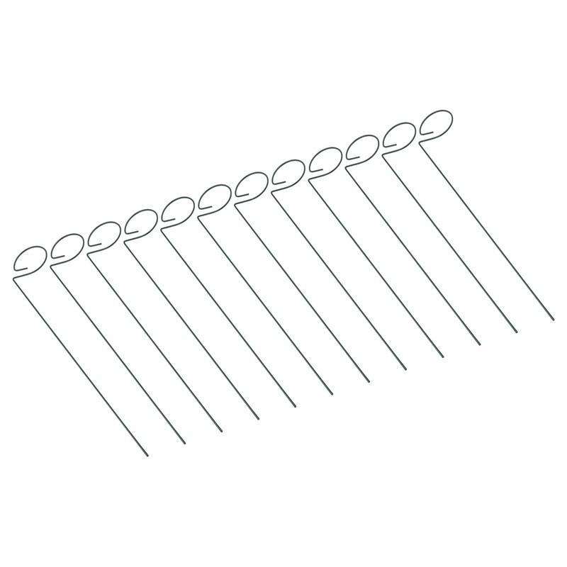 12Pcs Plant Stakes Reusable Plant Sticks Support Anti Rust Stem