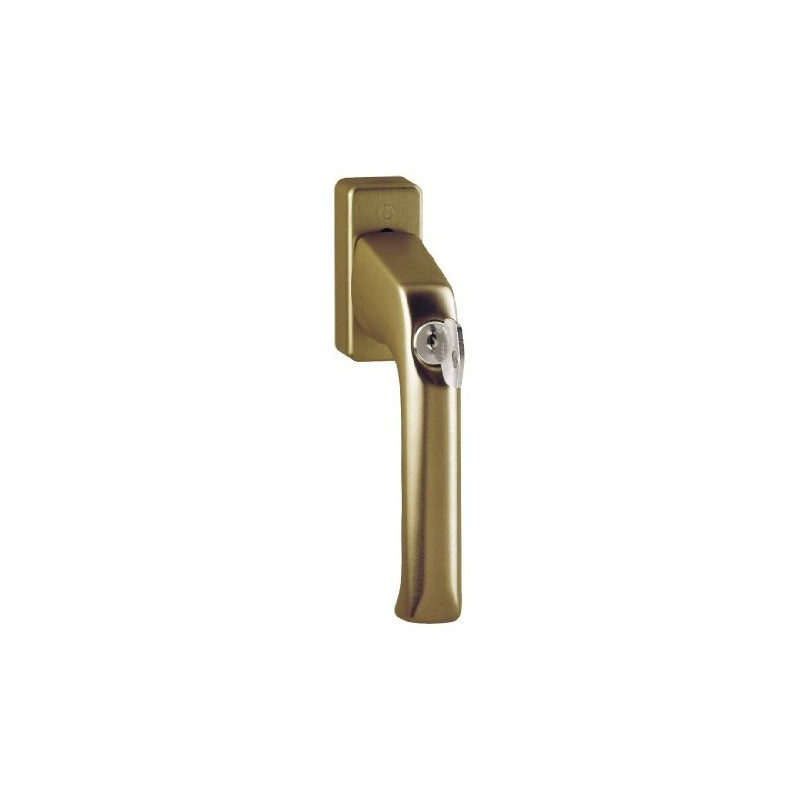 HOPPE Duraplus London Window Handle in Aluminium Bronze / Lockable