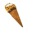 CafePress Nutty Buddy Cone Round 4" MDF Holiday Ornament
