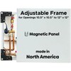 Best 10.5” x 12” Magnetic Wall Access Panel with Adjustable