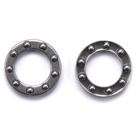 [5 Pairs] Micro Bearing Washers for Knife Pivots - (.533 OD x .334 ID x .079 Thick) - (Stainless Steel) - for Folding Knife Repair & Upgrade