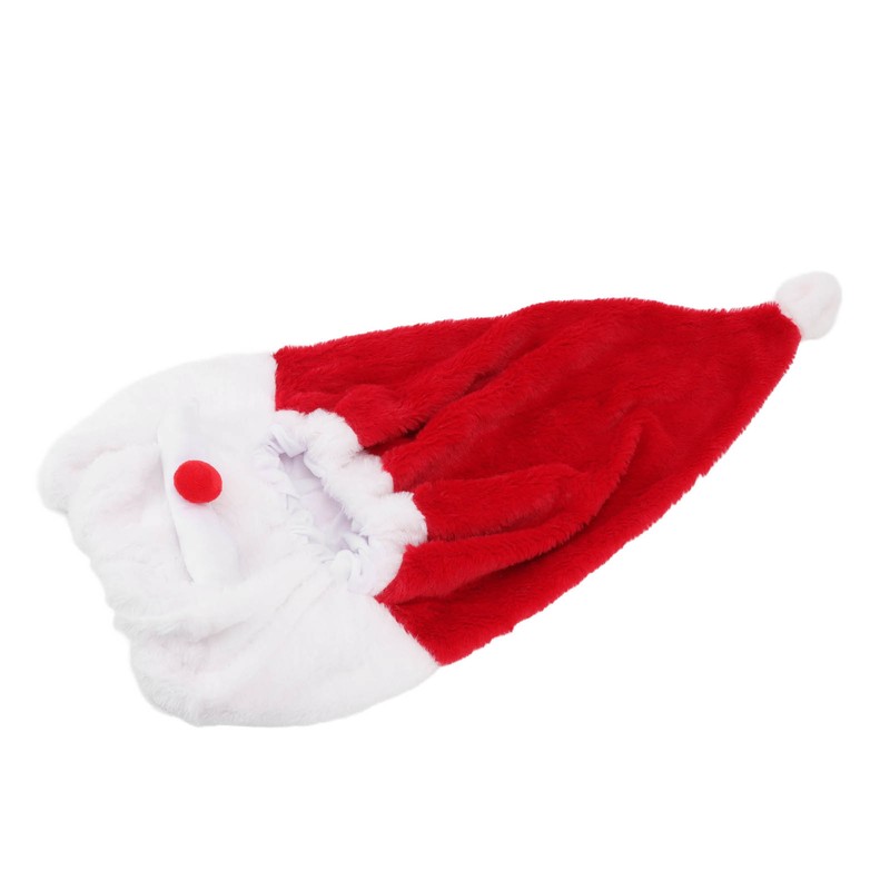 Christmas Helmet Cover Plush Scratch Proof Motorcycle Helmet Hat for
