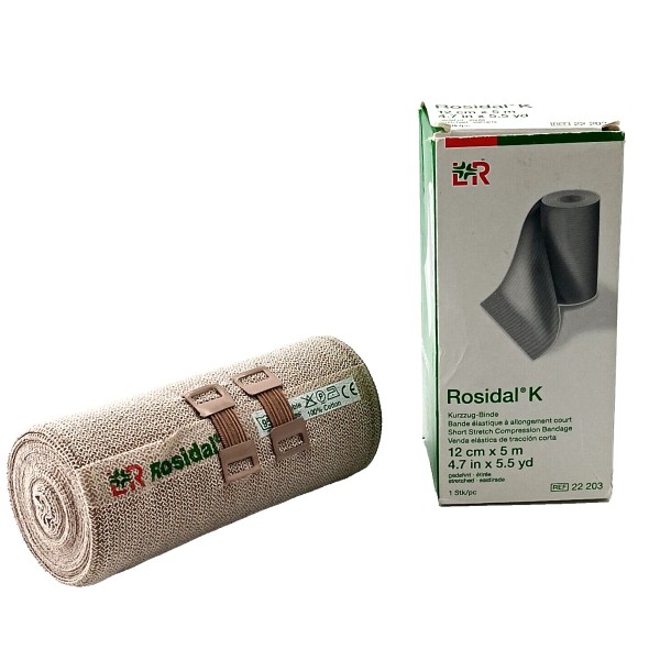 Lohmann & Rauscher Compression Wrap Bandage 100% Cotton Short Stretch