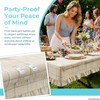 Table Cloth Holder Clips, 24 Pack Clear Tablecloth Clips for