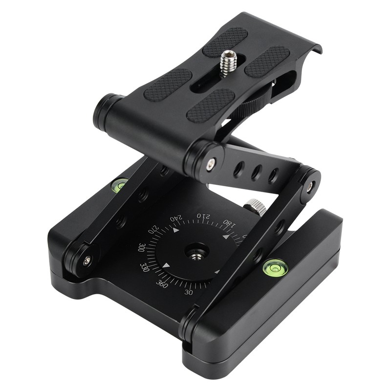 ADAI Folding Z Flex Tilt Pan Head Tripod Ballhead Quick