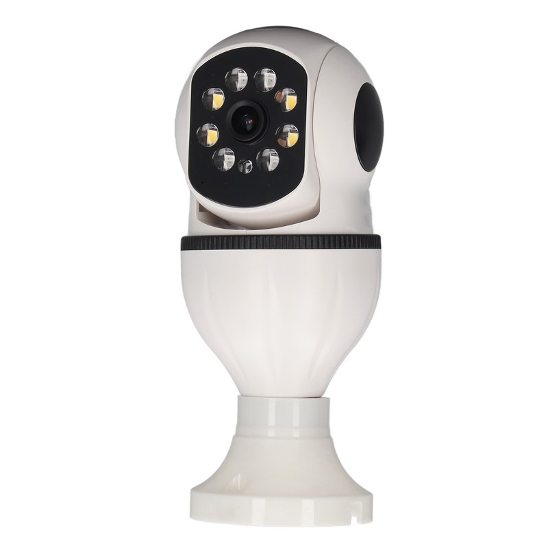 WiFi HD Surveillance Camera 360° Swivelling Motion Sensor Night Vision