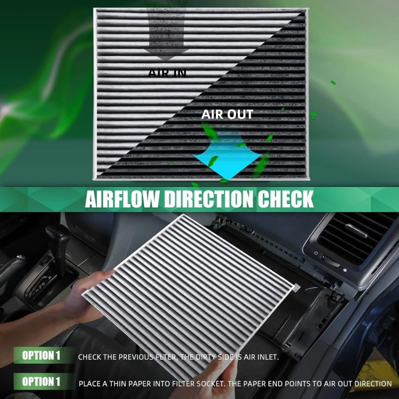 VEHITO Engine and Cabin Air Filter Kit Mazda CX5 14-22