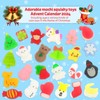Advent Calendar 2024 Christmas Countdown 24 Days Mochi Squishy Toys