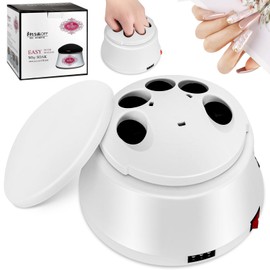 Electric Nail Soaking Bowl, 36W Fast Heating Nail Soaking Bowl - Manicure Bowls For Salon Home