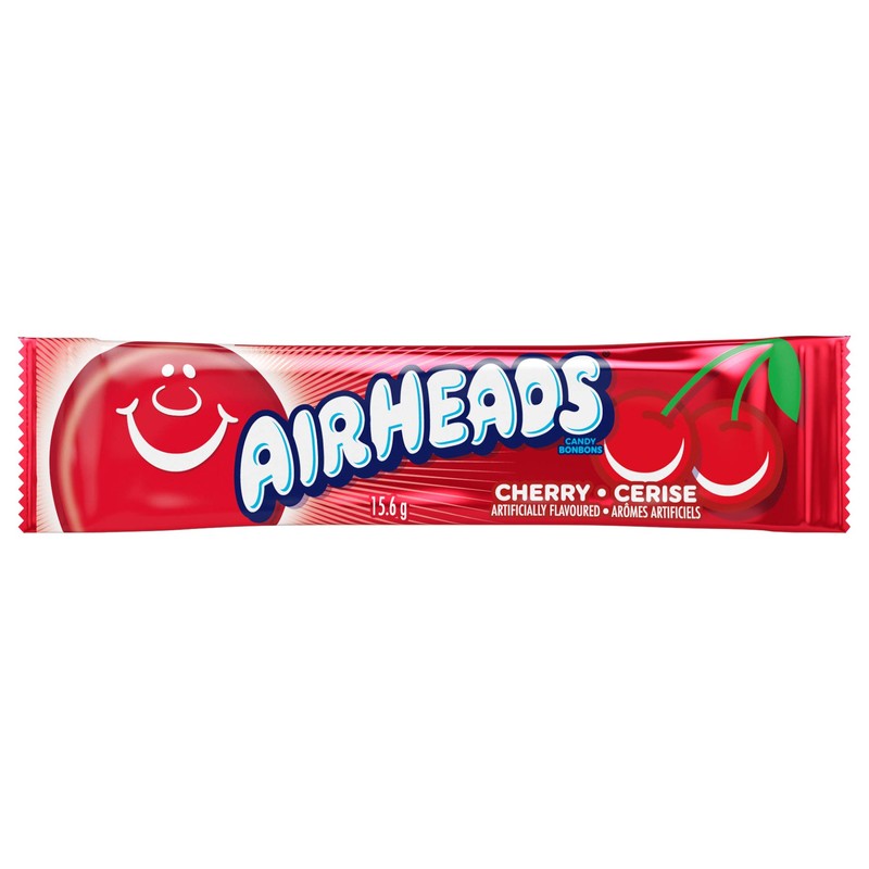 Airheads Cherry, 0.55-Ounce Packages (Pack of 144)