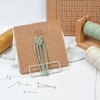 Desktop Macrame Board Stand, Folding Metal Craft Project Holder with