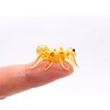 Sansukjai Spider Tiny Micro Figurines Hand Blown Glass Art Animals