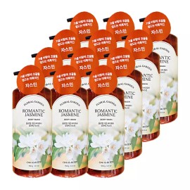 LG 엘지 온더바디 플로럴 가든 바디워시 로맨틱 자스민향 950g 12개 샤워 LG On The Body Floral Garden Body Wash Romantic Jasmine Scent 950g 12 Pieces Shower