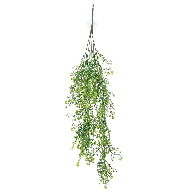 3pcs Artificial Reptile Plants Reptiles Terrarium Leaves for Lizards Geckos