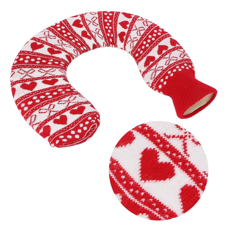 1L U Shaped Hot Water Bag Portable Neck Shoulder Warmer